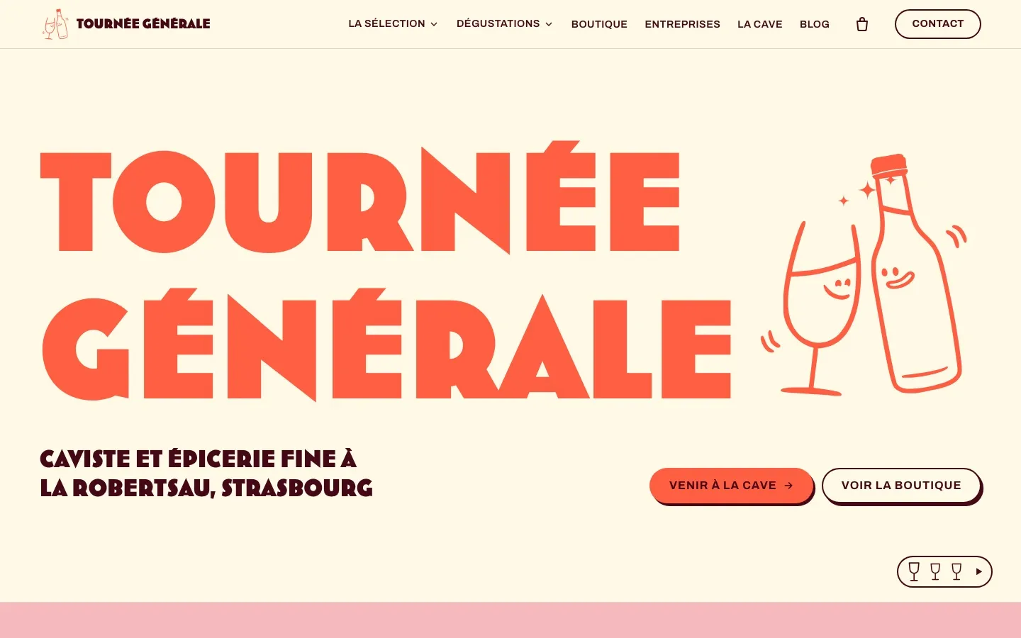 Page d’accueil de cavetourneegenerale.com